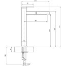 Villeroy &amp; Boch TVW10610615361 Einhebel-WT-Arm. erh&ouml;ht Loop&amp;Friends
