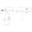 Villeroy &amp; Boch TVW10700800061 Einhebel-Waschtischarmatur Liberty