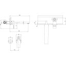 Villeroy &amp; Boch TVW10700800161 Einhebel-Waschtischarmatur Liberty