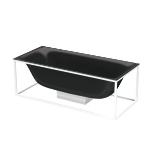 BETTE 3451-035 Badewannen Rechteck Lux Shape Ebony