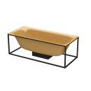 BETTE 3451-040 Badewannen Rechteck Lux Shape Curry