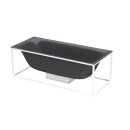 BETTE 3451-400 Badewannen Rechteck Lux Shape Raven