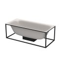 BETTE 3451-410 Badewannen Rechteck Lux Shape Silver