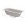 BETTE 3451-410 Badewannen Rechteck Lux Shape Silver