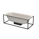 BETTE 3451-423 Badewannen Rechteck Lux Shape Flax