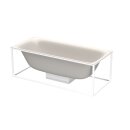 BETTE 3451-423 Badewannen Rechteck Lux Shape Flax