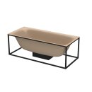 BETTE 3451-425 Badewannen Rechteck Lux Shape Greige