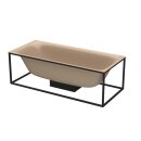 BETTE 3452-425 Badewannen Rechteck Lux Shape Greige