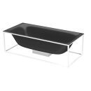 BETTE 3453-402 Badewannen Rechteck Lux Shape Slate