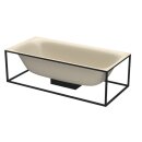 BETTE 3453-422 Badewannen Rechteck Lux Shape Beige