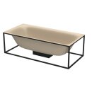 BETTE 3453-424 Badewannen Rechteck Lux Shape Sand