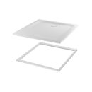 BETTE 5930-008T1 Receveur de douche rectangulaire Ultra T1 flanelle