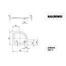 Kaldewei 455500010001 DW ZIRKON Mod.501-1,900x750x35