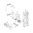 GEBERIT 111028002 Duofix Element f. WT, 82-98cm, S-Arm.