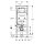 GEBERIT 111057002 Duofix Element f. WWC, 120cm m. Sigma