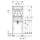 GEBERIT 111437002 Duofix Element f. WT, 130 cm