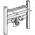 GEBERIT 111464002 Duofix Traversenelement f. WT