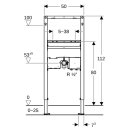 GEBERIT 111551002 Duofix Element f. WT, 112 cm