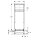 GEBERIT 111581002 Duofix Element f. Dusche, 130cm
