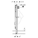 GEBERIT 111616002 Duofix Element f. Urinal, 112-130 cm