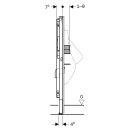 GEBERIT 111689002 Duofix Element f. Urinal, 112-130 cm