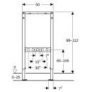 GEBERIT 111740002 Duofix Element f. Dusche und BW
