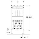GEBERIT 111780002 Duofix Element f. Dusche und BW