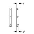 GEBERIT 111848002 Duofix Set Fu&szlig;verl&auml;ngerungen