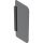 GEBERIT 115205CD1 Urinaltrennwand, Halter: schwarzmatt