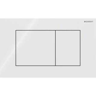 GEBERIT 115629SI1 Sigma 40 BetPl., für 2-Mengen-Spülung