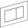 GEBERIT 115629SJ1 Sigma 40 BetPl., f&uuml;r 2-Mengen-Sp&uuml;lung