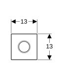 GEBERIT 116021DW5 Typ 01 UR-Strg. m. elektron. Sp-Ausl.