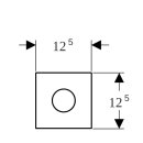 GEBERIT 116024SI1 Typ 40 UR-Strg. m. elektron. Sp-Ausl.