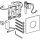 GEBERIT 116031DW5 Typ 01 UR-Strg. m. elektron. Sp-Ausl.