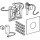 GEBERIT 116034SI1 Typ 40 UR-Strg. m. elektron. Sp-Ausl.