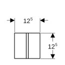 GEBERIT 116237141 Typ 40 UR-Strg. m. elektron. Sp-Ausl.