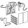 GEBERIT 116237QD1 Typ 40 UR-Strg. m. elektron. Sp-Ausl.