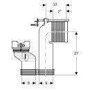 GEBERIT 152063001 Anschlussset f. Stand-WC