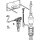 GEBERIT 215423005 Umbauset f&uuml;r Typ 16.600 UP-SPK