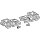 GEBERIT 244125002 Duofix Set Fussplatten