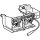 GEBERIT 245551006 Hebevorr. mit Servomotor f&uuml;r WC-Strg.