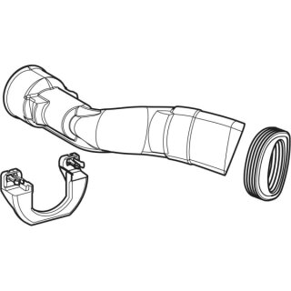 GEBERIT 246106001 Zulaufbogen f. SWC TurboFlush