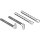 GEBERIT 246166001 Sigma40 Set Dr&uuml;ckerstangen f. BetPl.