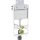 GEBERIT 461151002 GIS Element f. Wand-WC, 100cm