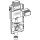 GEBERIT 461151002 GIS Element f. Wand-WC, 100cm