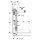 GEBERIT 461151002 GIS Element f. Wand-WC, 100cm