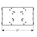 GEBERIT 461178003 GIS Montageplatte f. UP-Grundk&ouml;rper