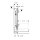 GEBERIT 461301006 GIS Element f. WWC, 114 cm, mit Sigma