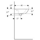 GEBERIT 500498012 Renova Handwaschbecken, 50x40cm