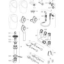 GEBERIT 503100008 Renova S Urinal, Zulauf von hinten